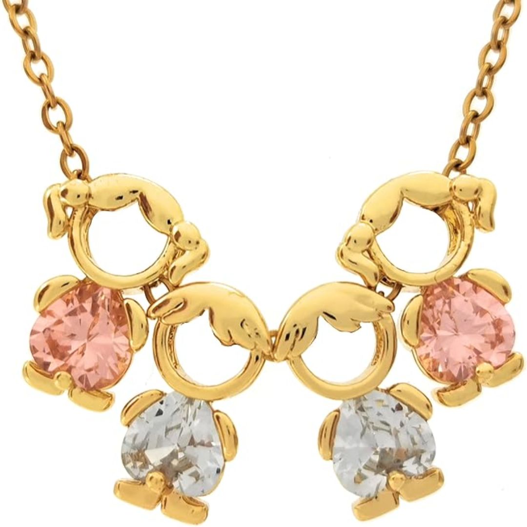 Collar Personalizado con Figuras de Hijos