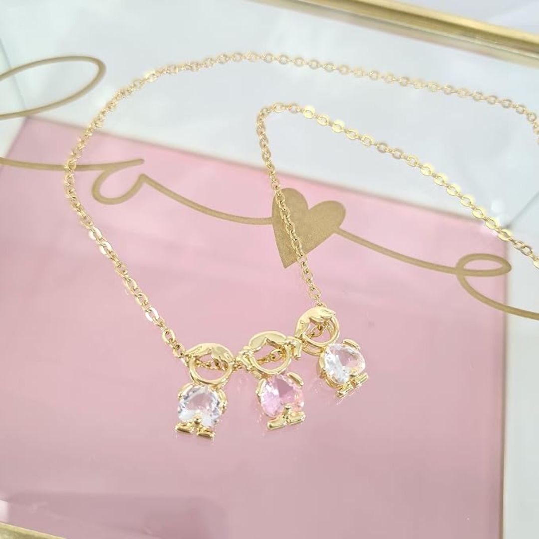 Collar Personalizado con Figuras de Hijos